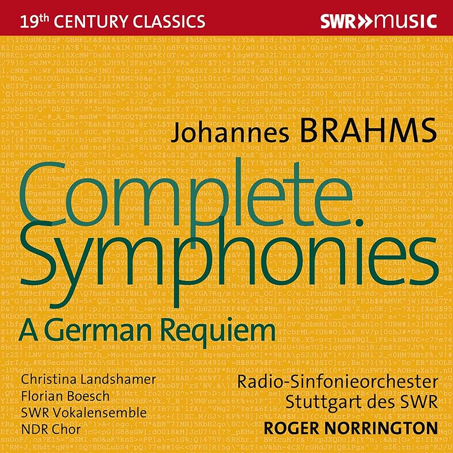 19th Century Classics] Johannes Brahms: Complete Symphonies